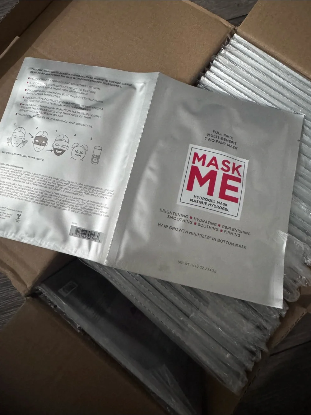 30 pieces full face multi-benefit face masks bundle
